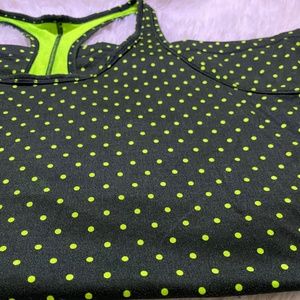 Nike Dri-Fit Slim Fit Racerback Tank w/ Dots